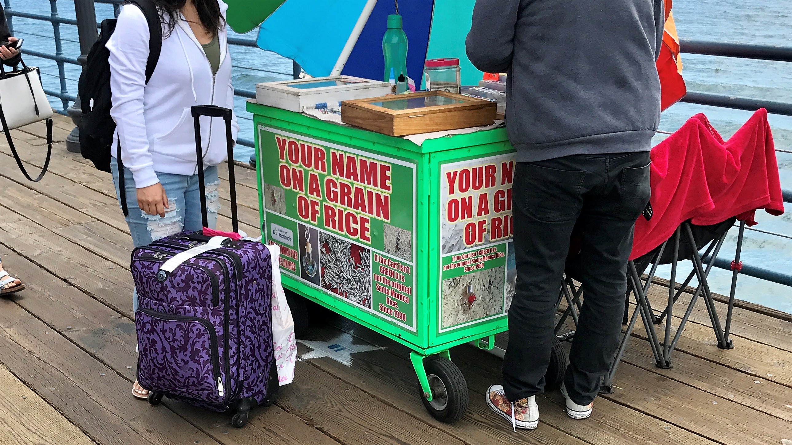 Your name on rice