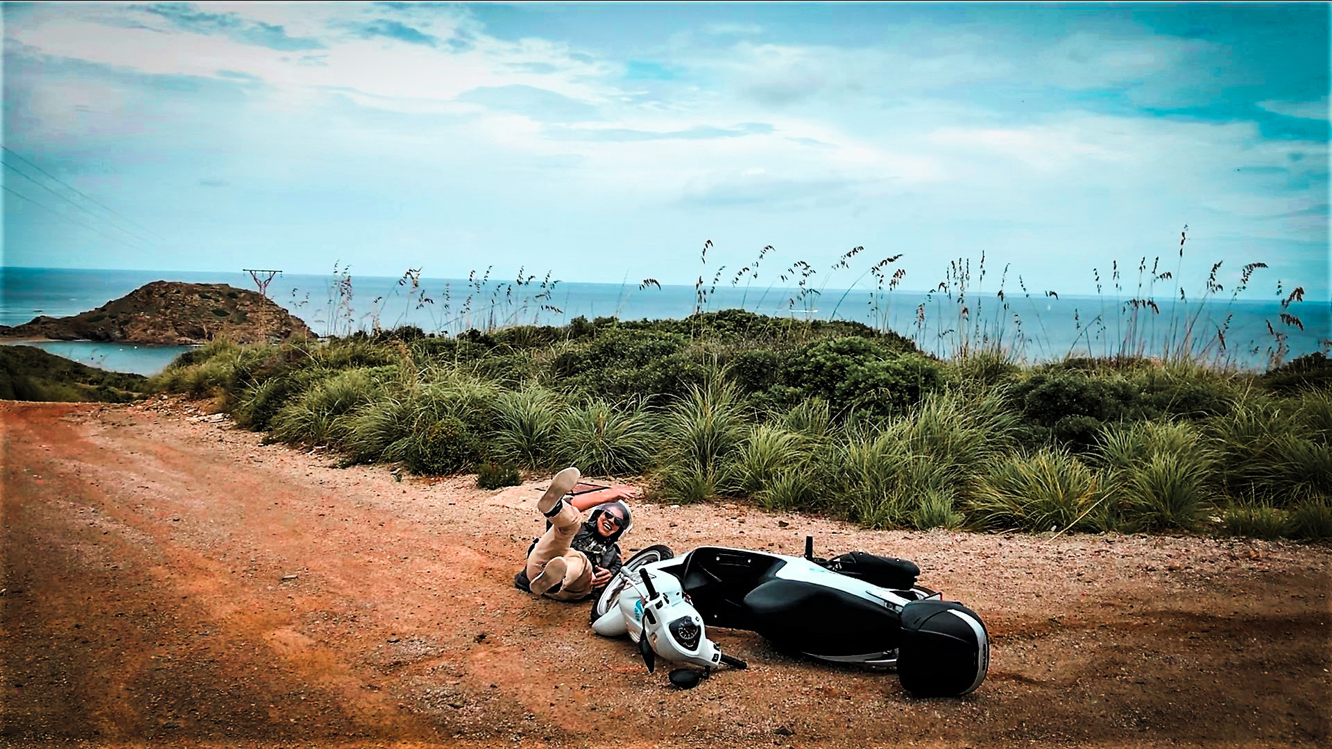 Menorca Scooter Crash 2