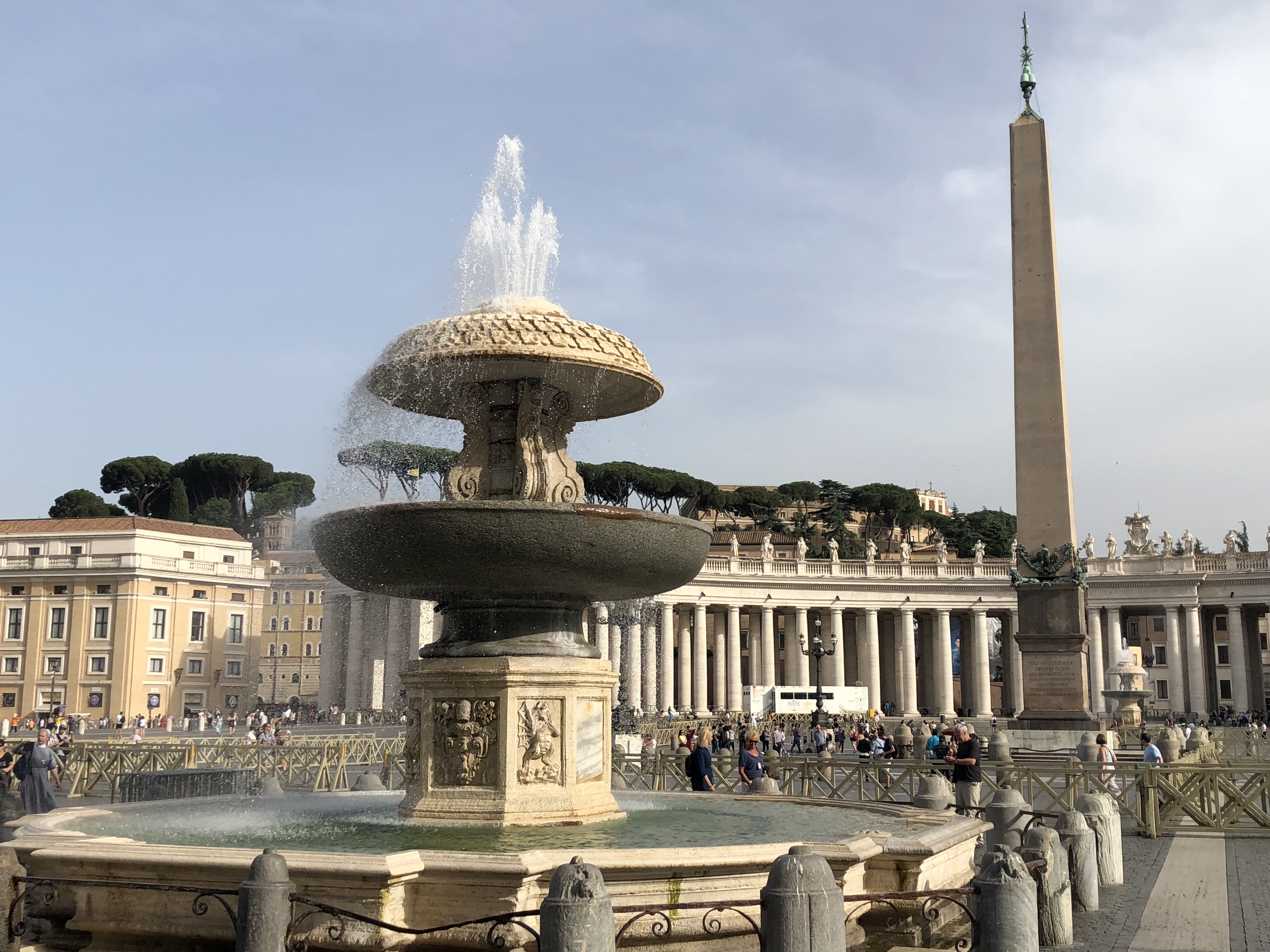 Fountains are great