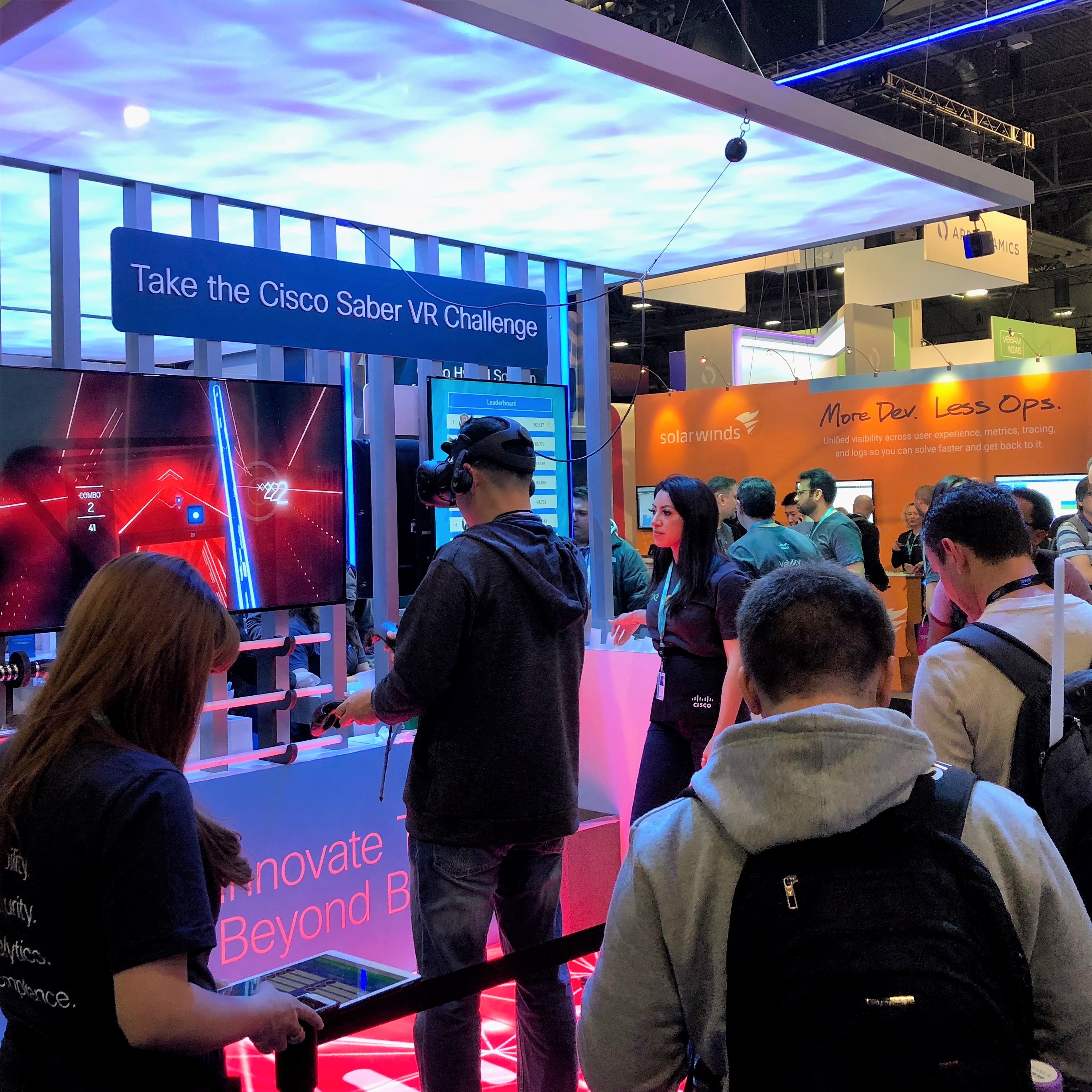 Cisco VR gaming and giveaway