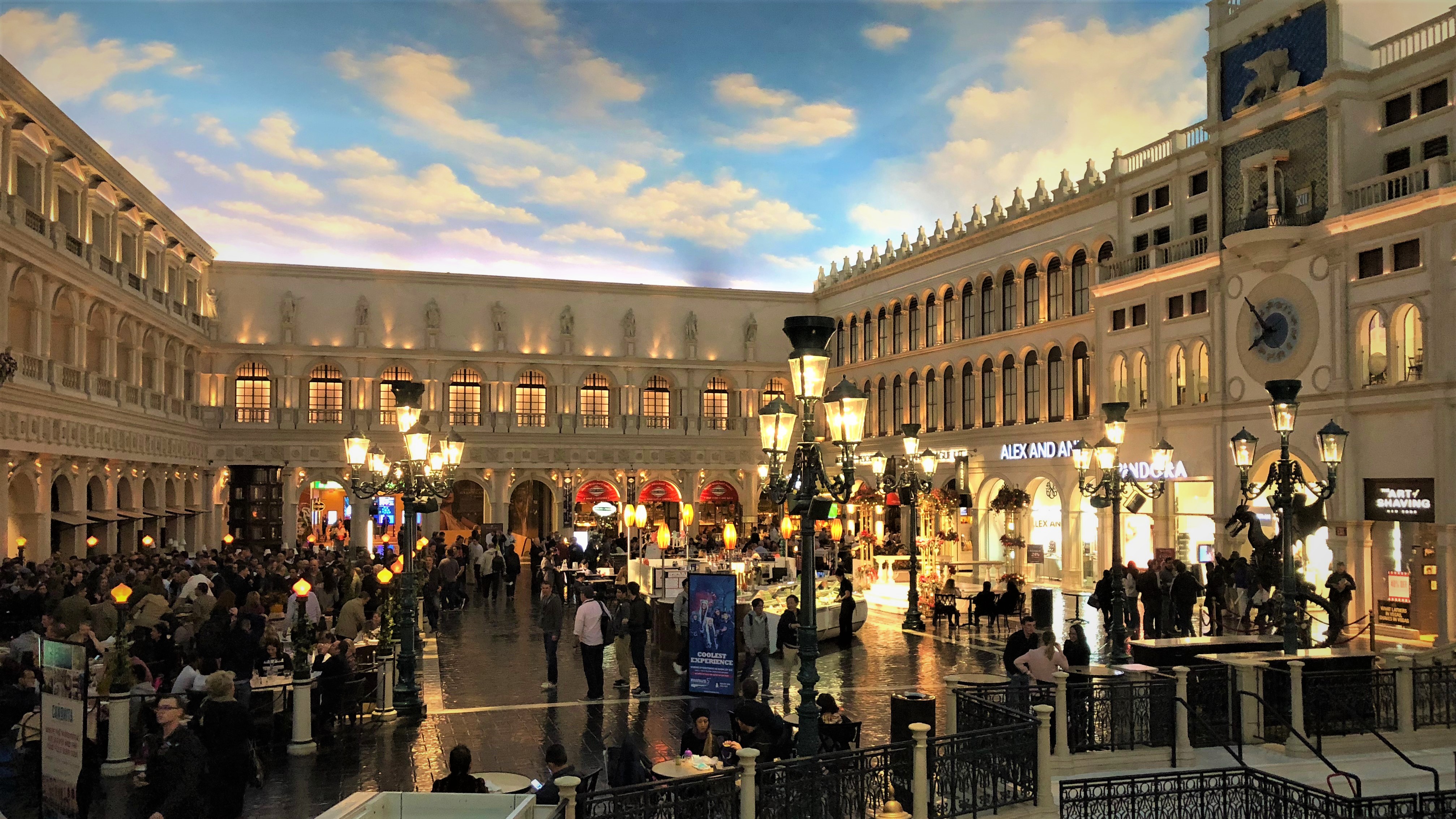 Venetian... Bringin' me back to Italy!