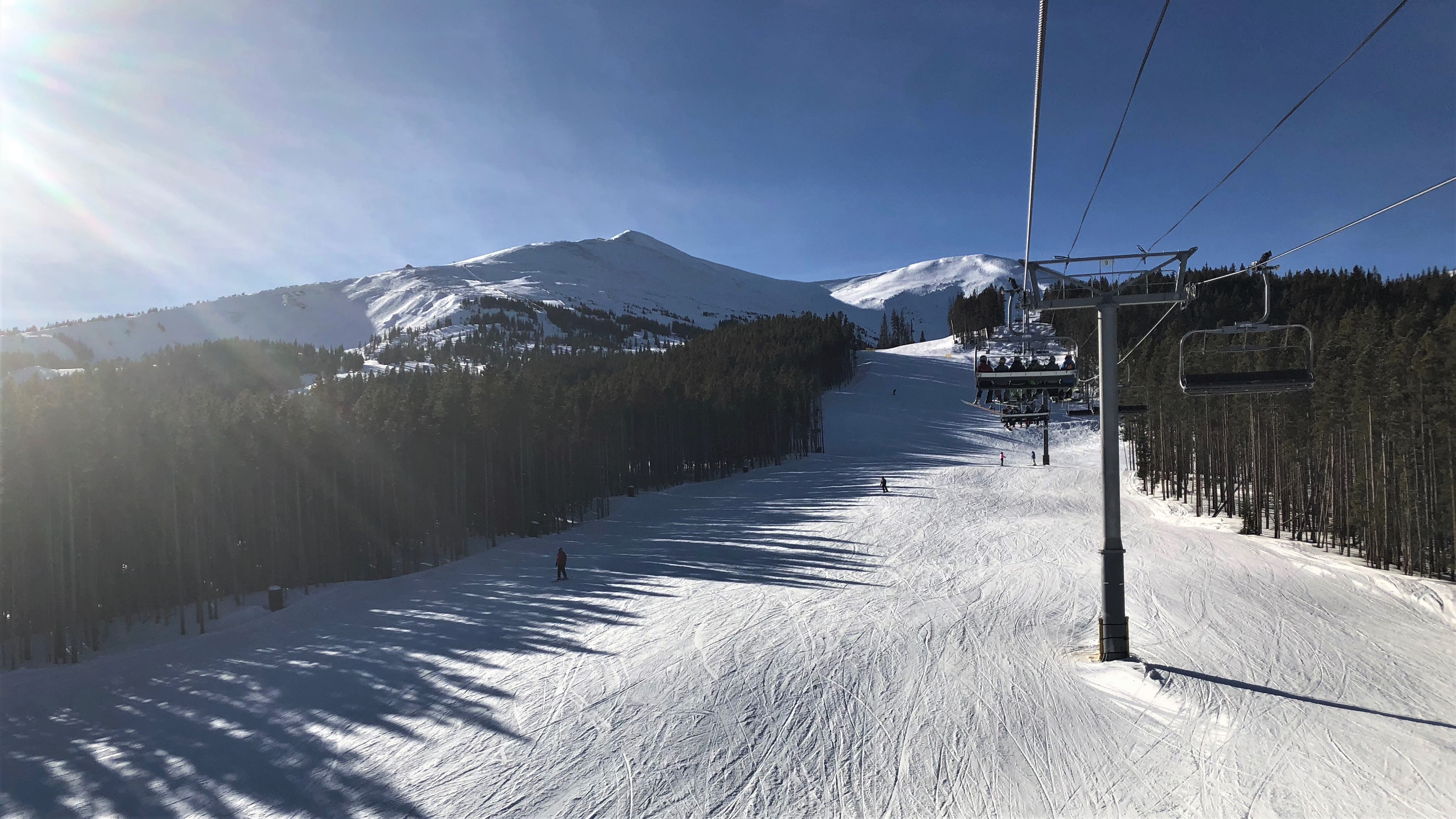 First lift of the trip
