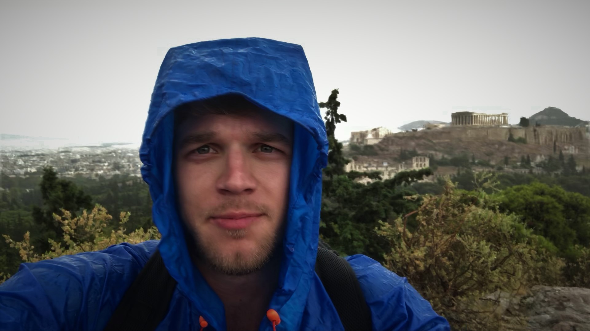 Wasn't up here for long after lightning struck the same hill!