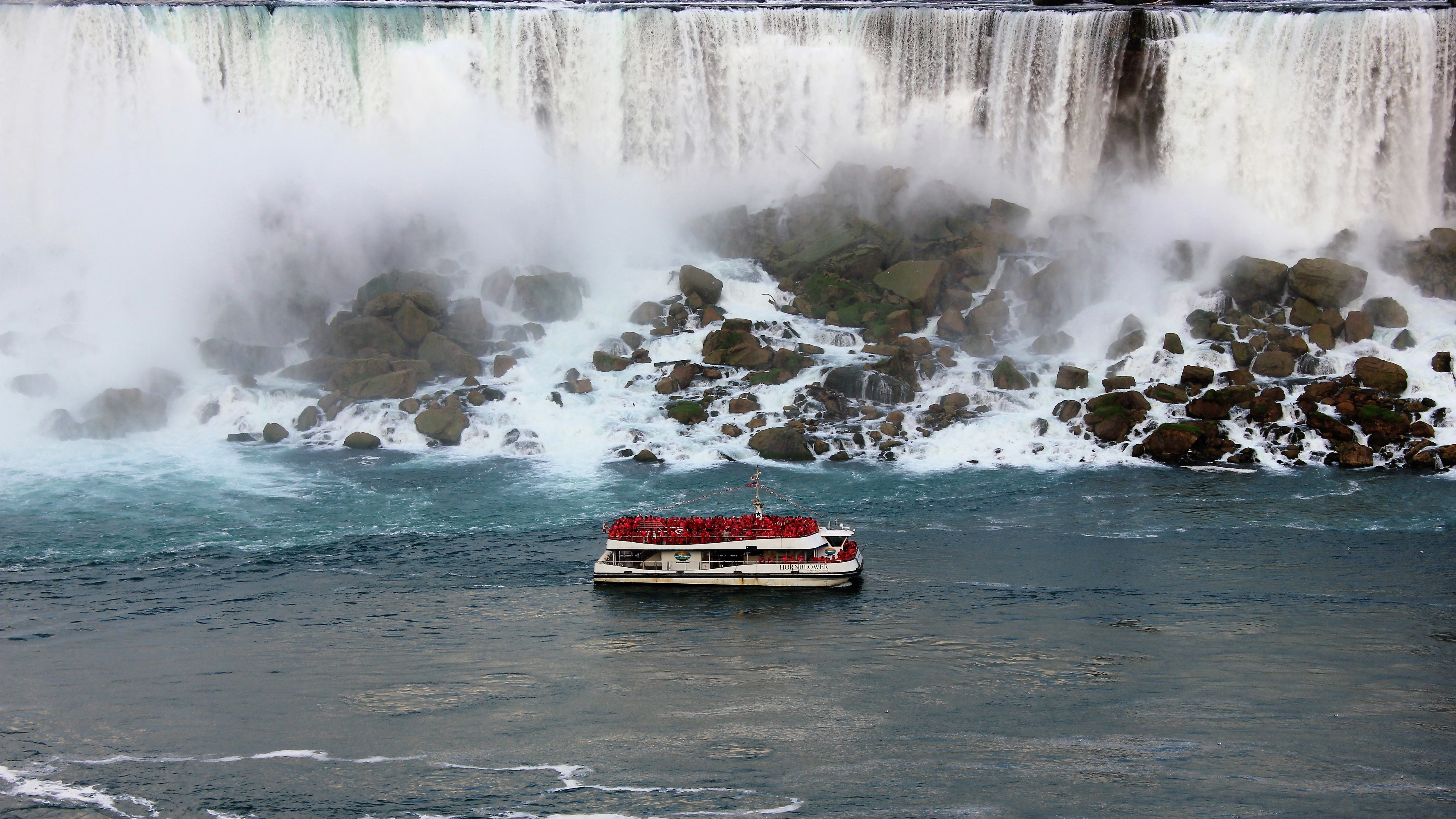 Falls + Boat