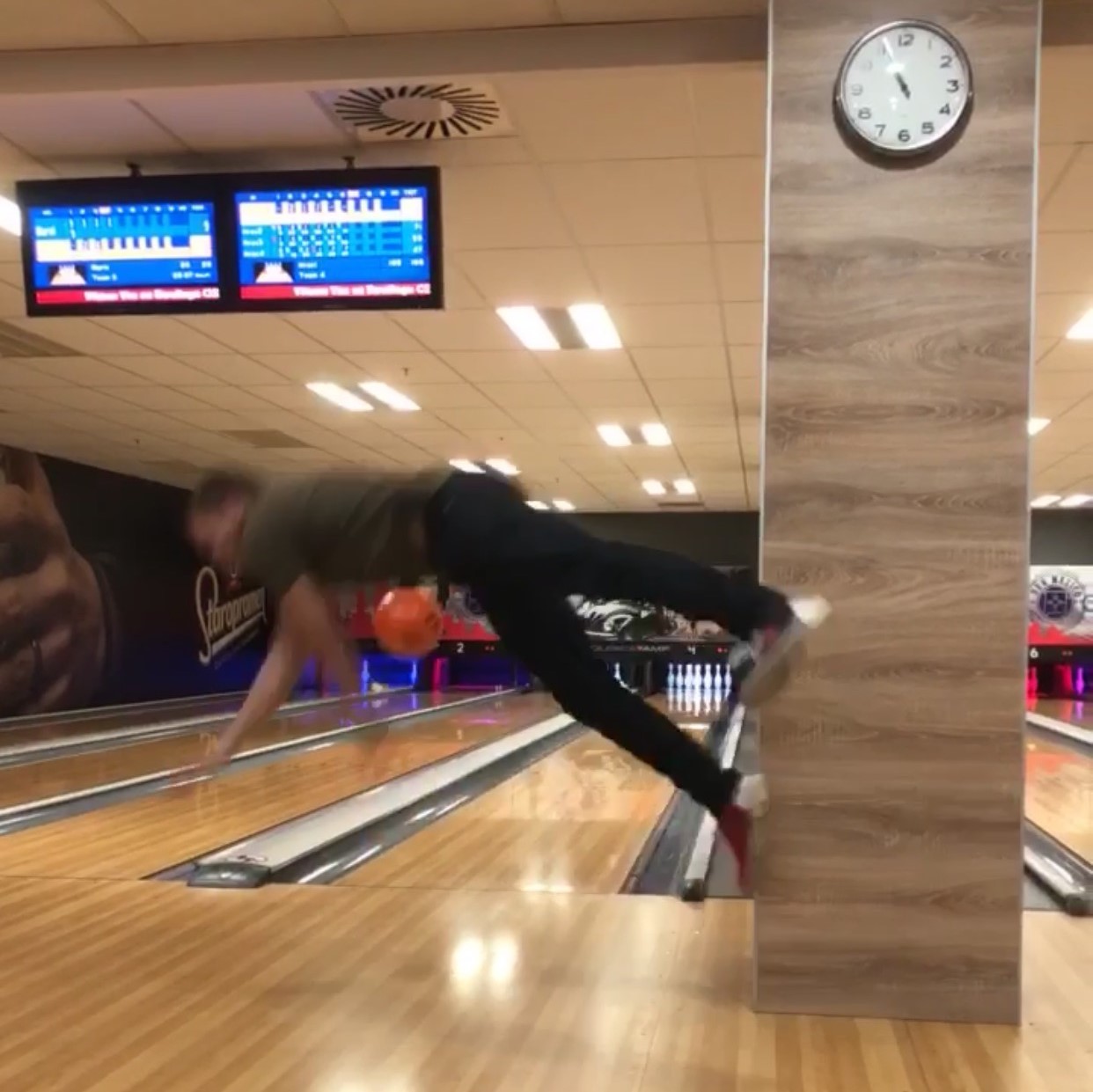 Tank beer infused bowling technique