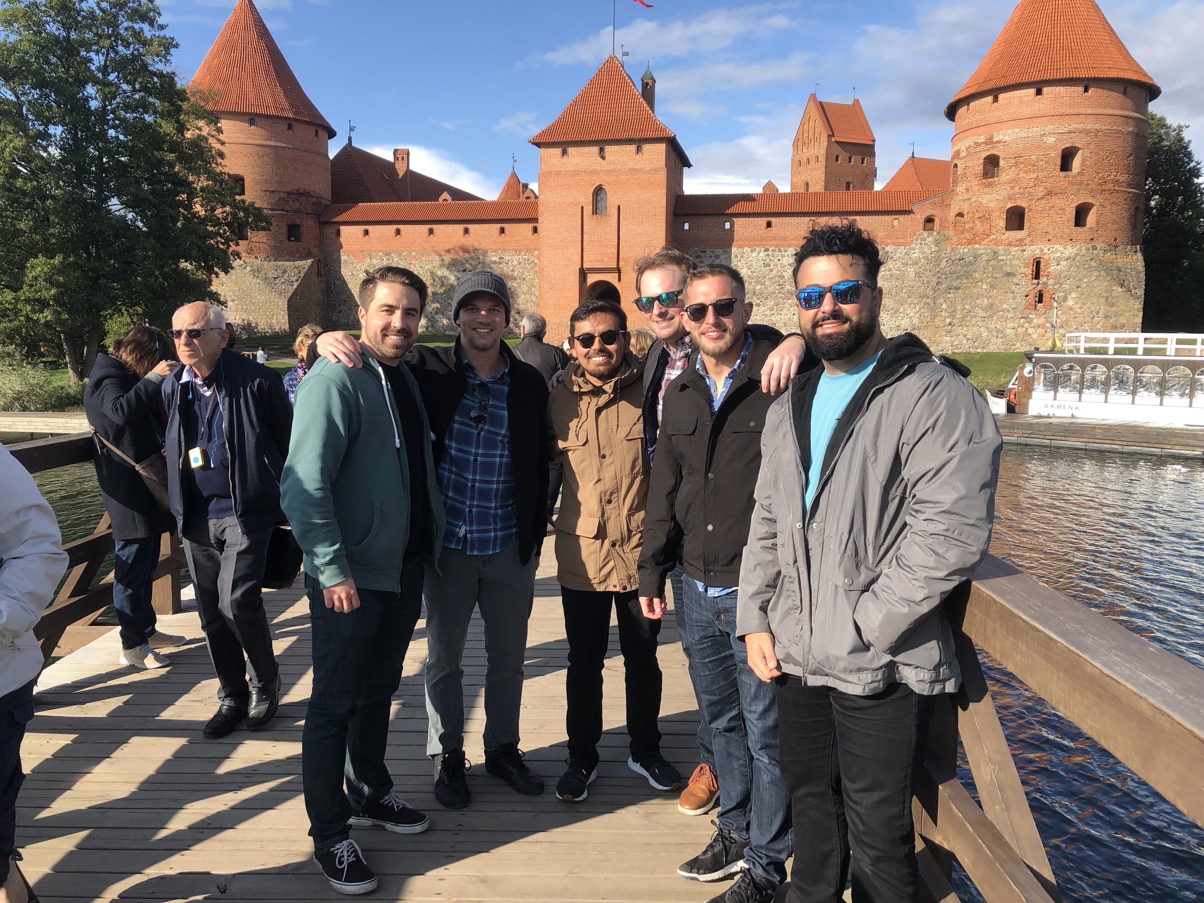 Squad at Trakai Castle