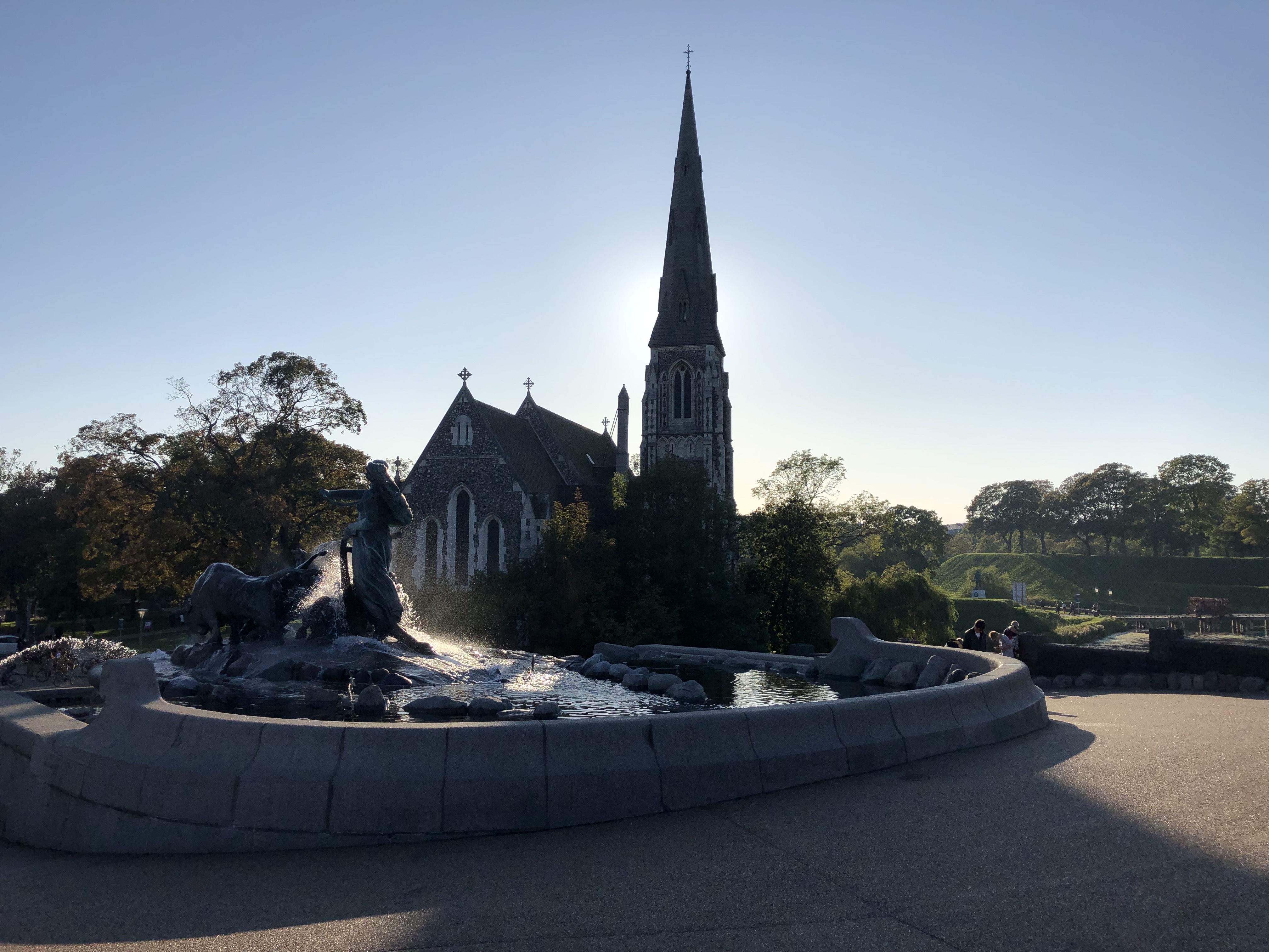 St Alban's Church, by Kastellet