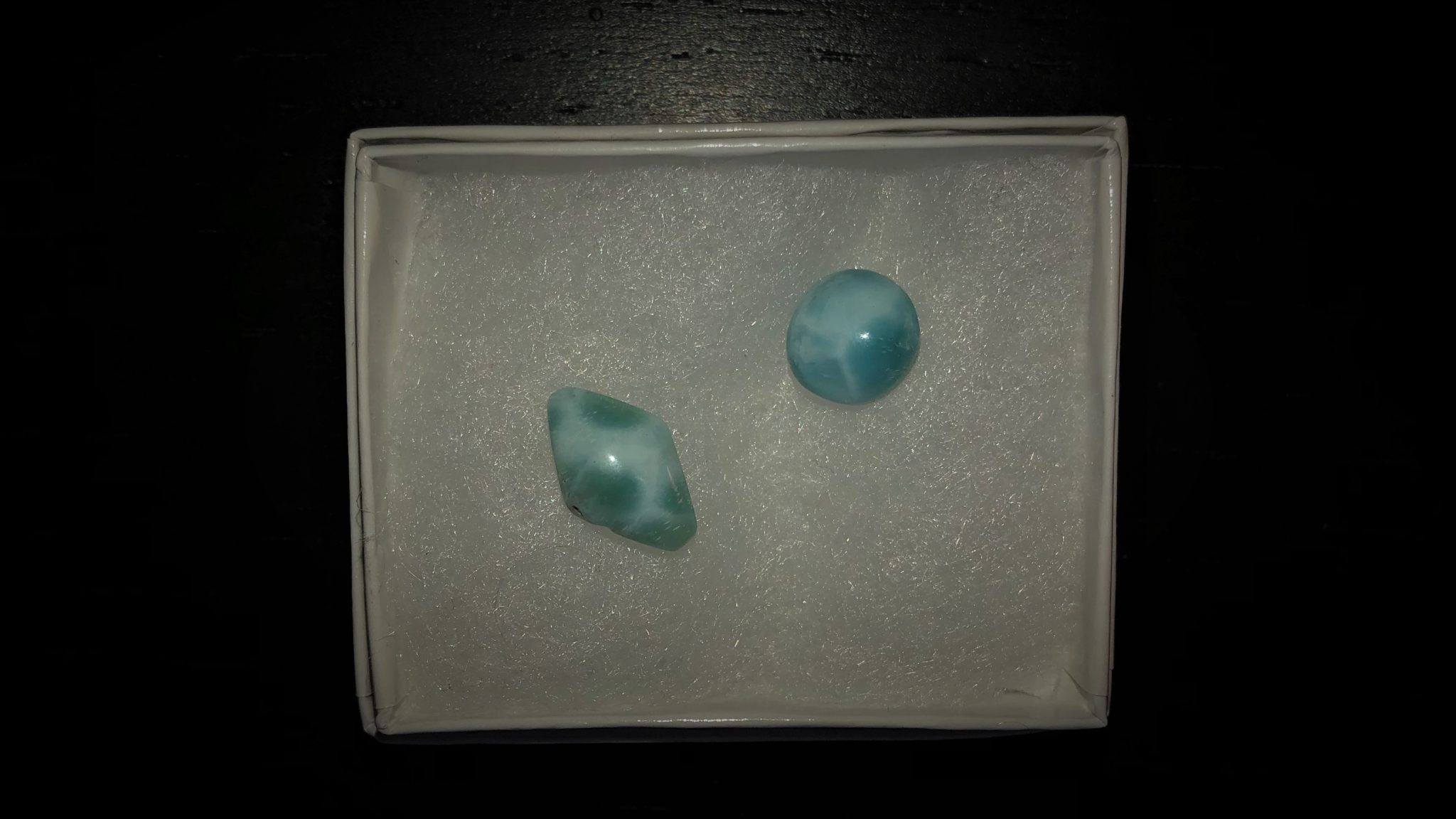 Larimar stones