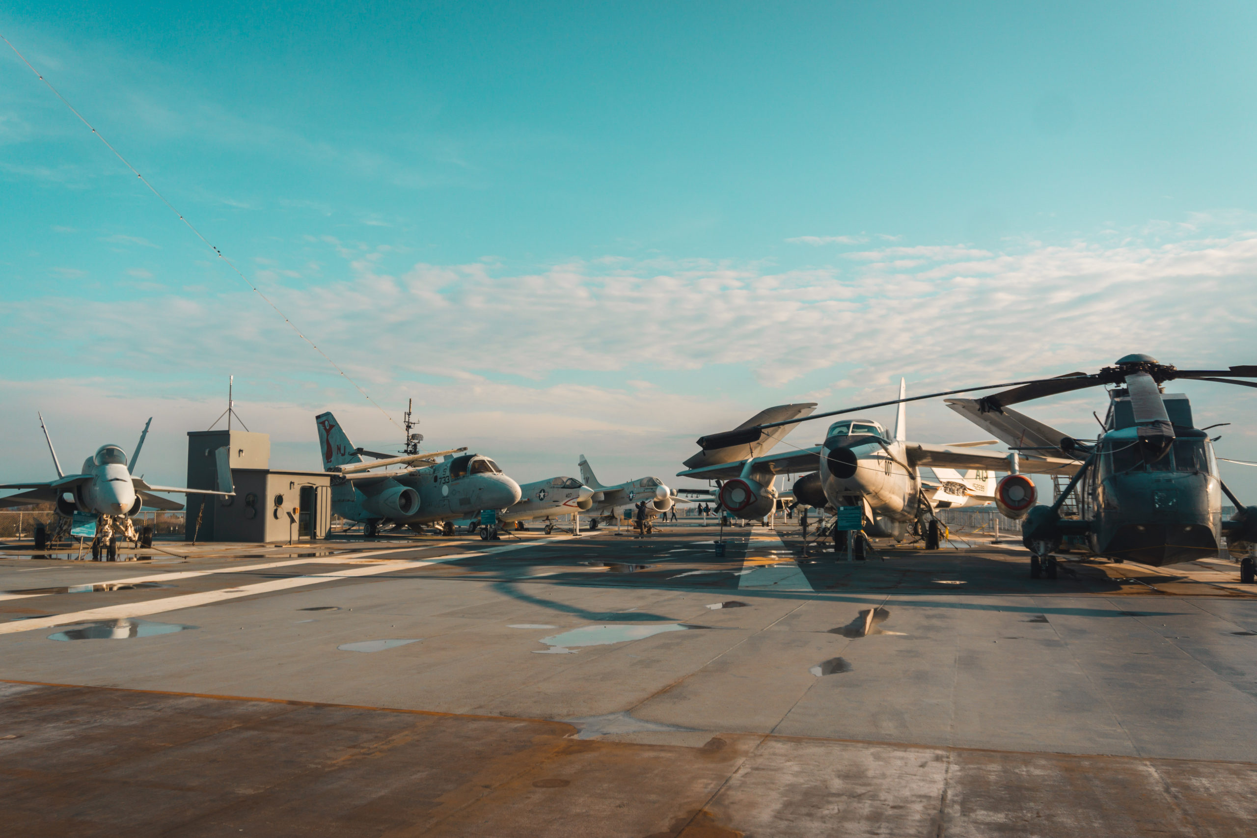 On the carrier