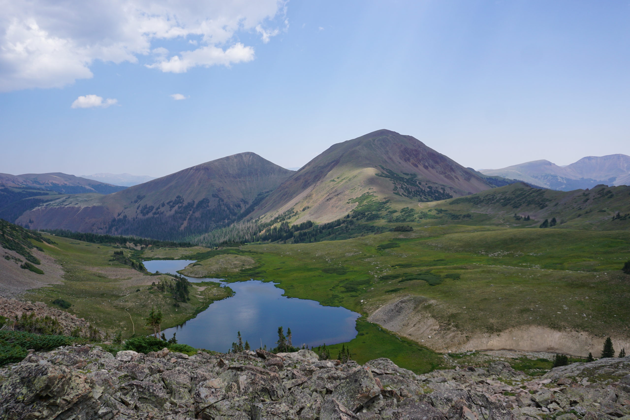 Snow lake