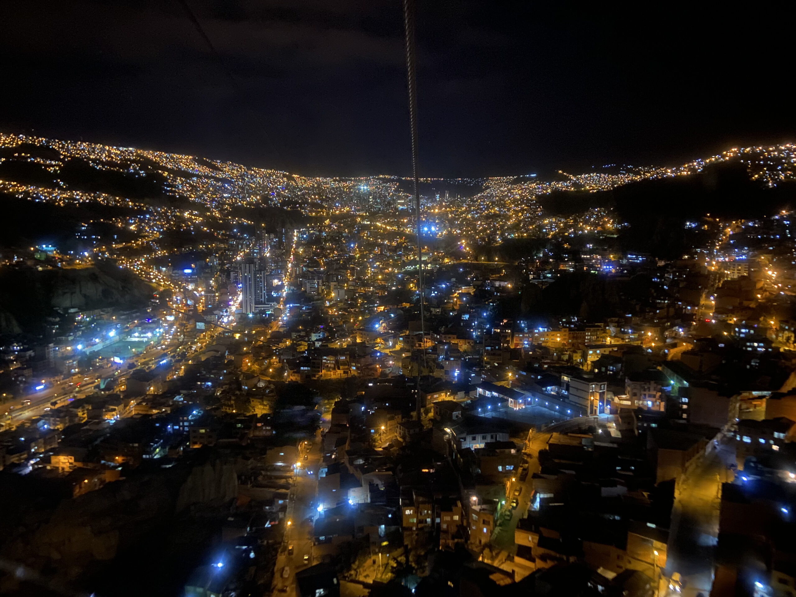 From the cable cars