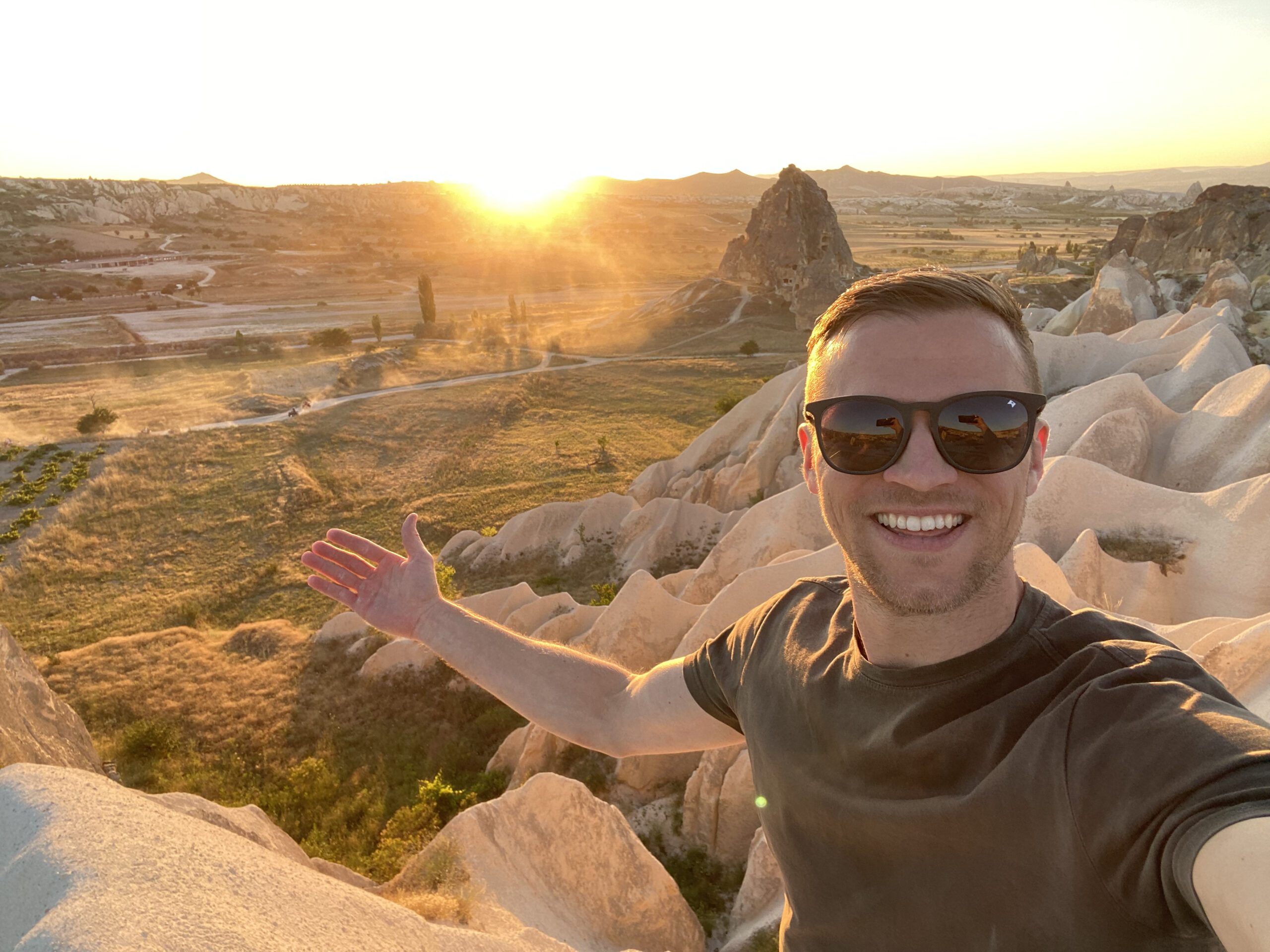 Sunset in Cappadocia