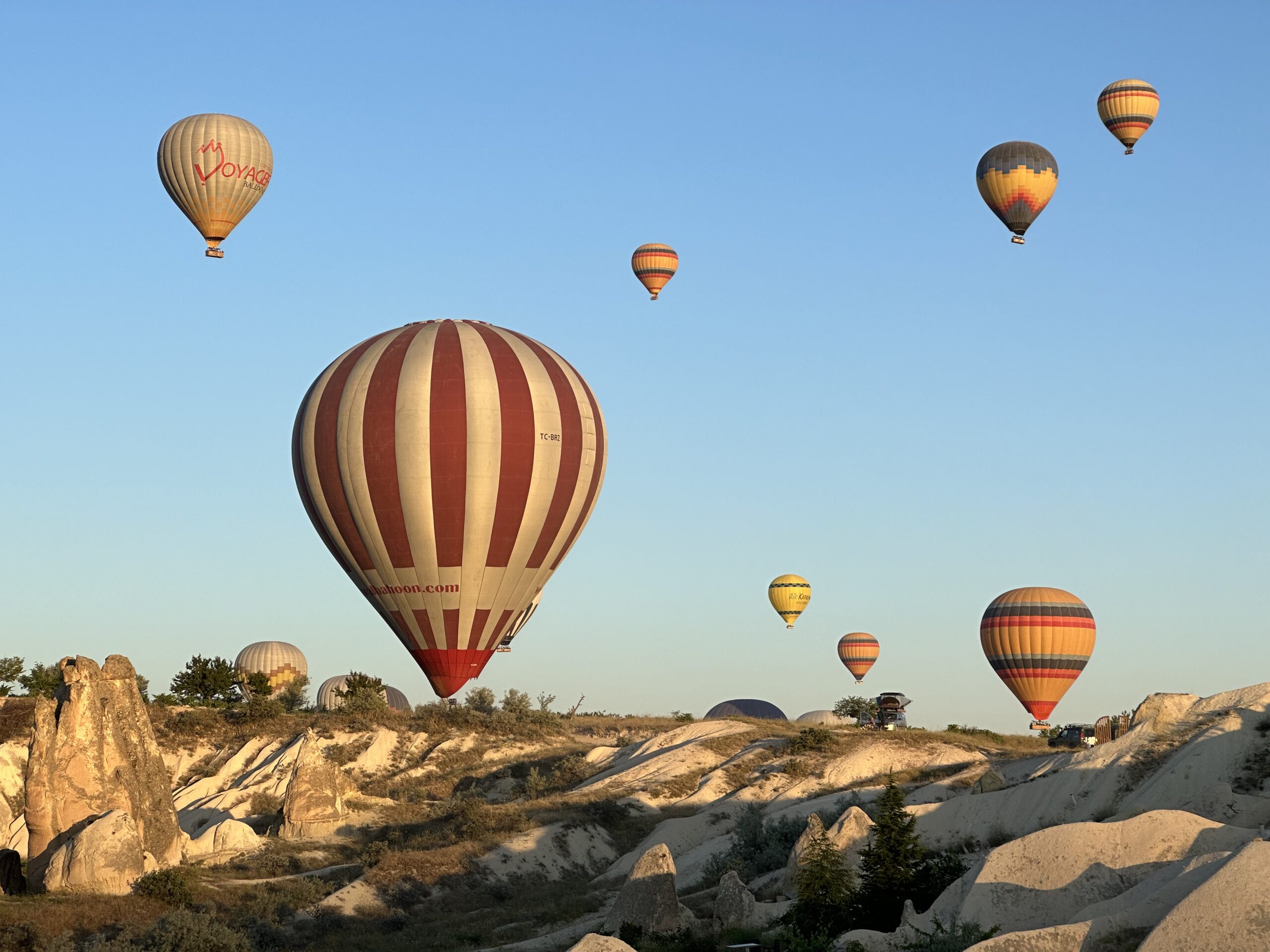 Sunrise Hot air balloons