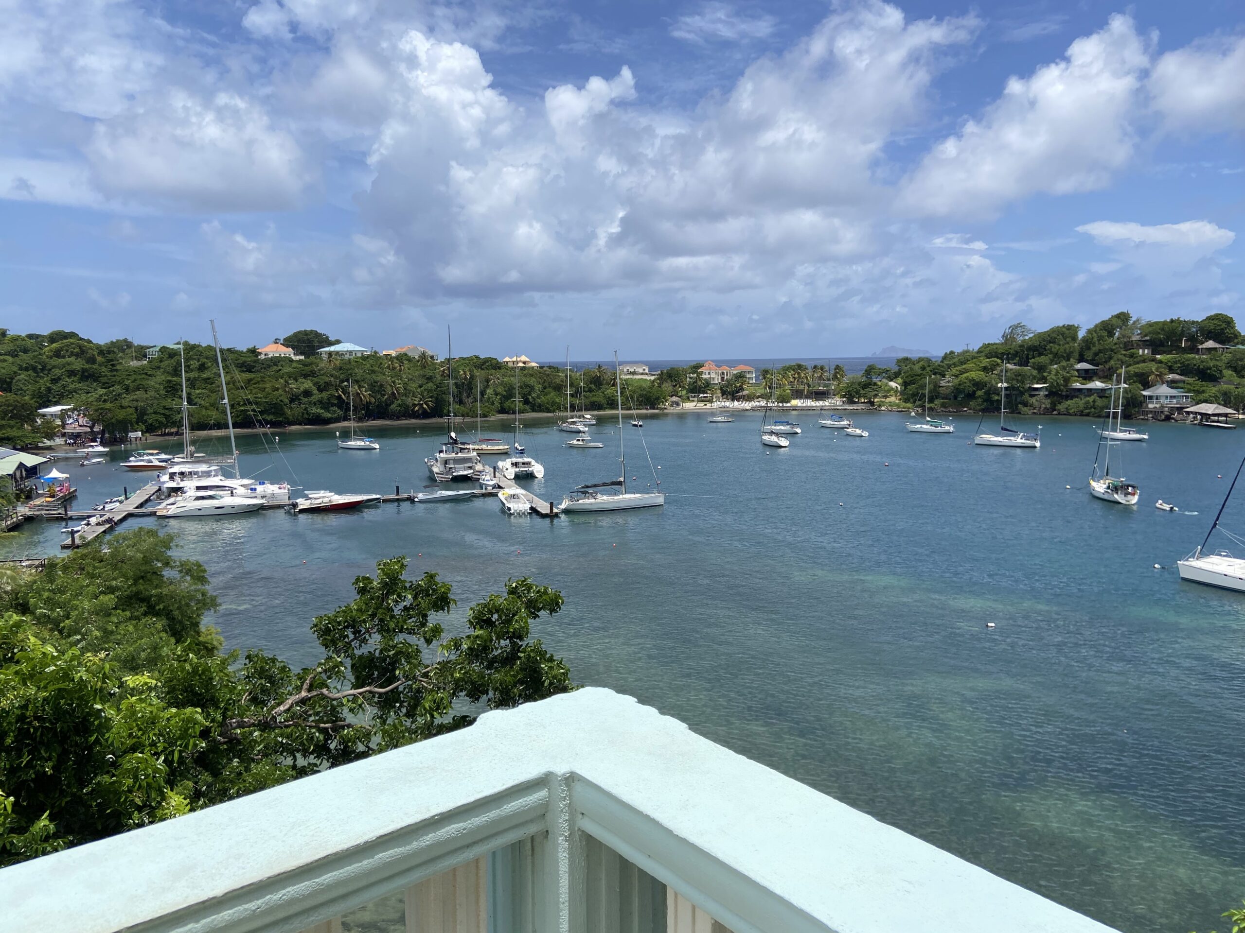 View from the Airbnb