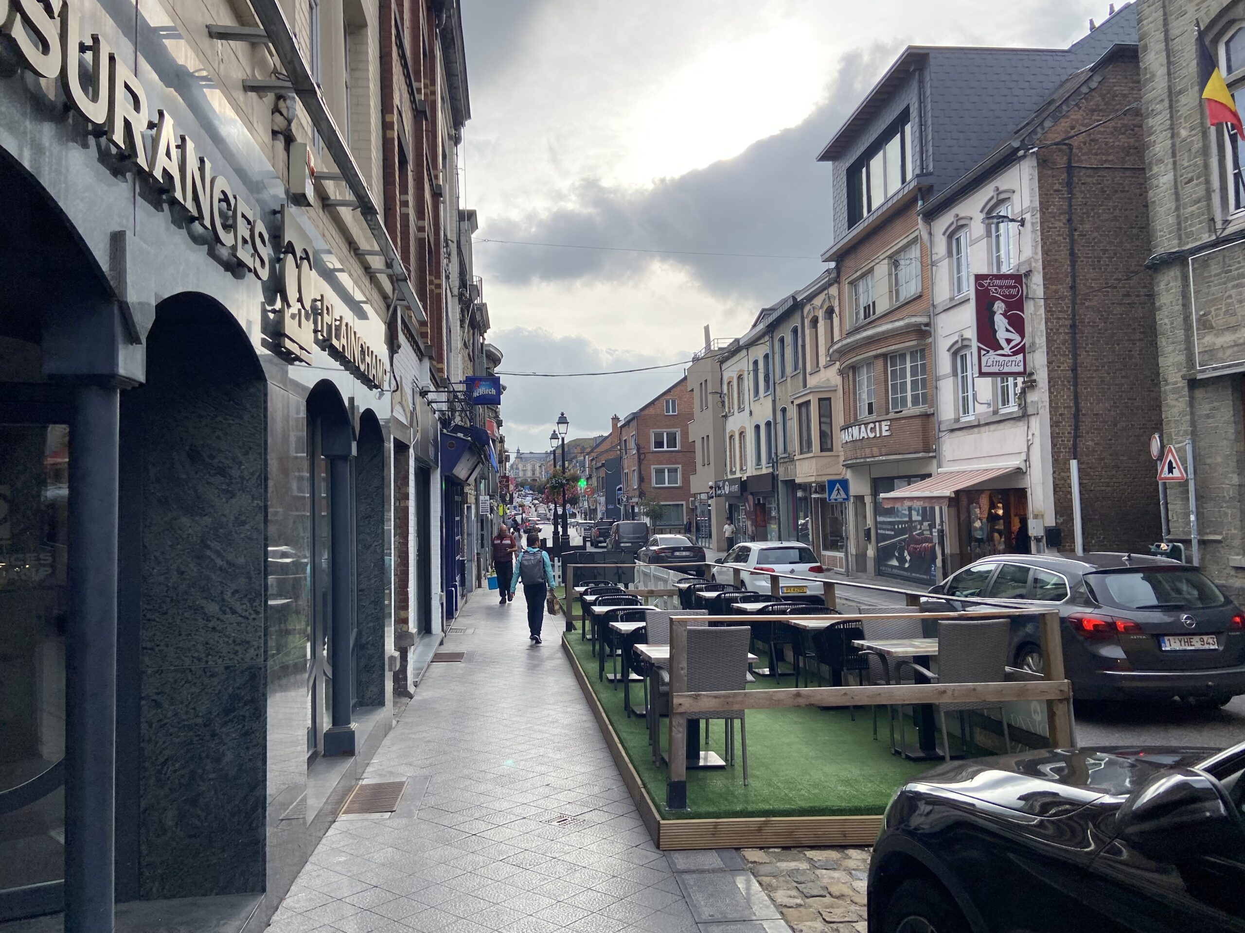 Main street in Bastogne