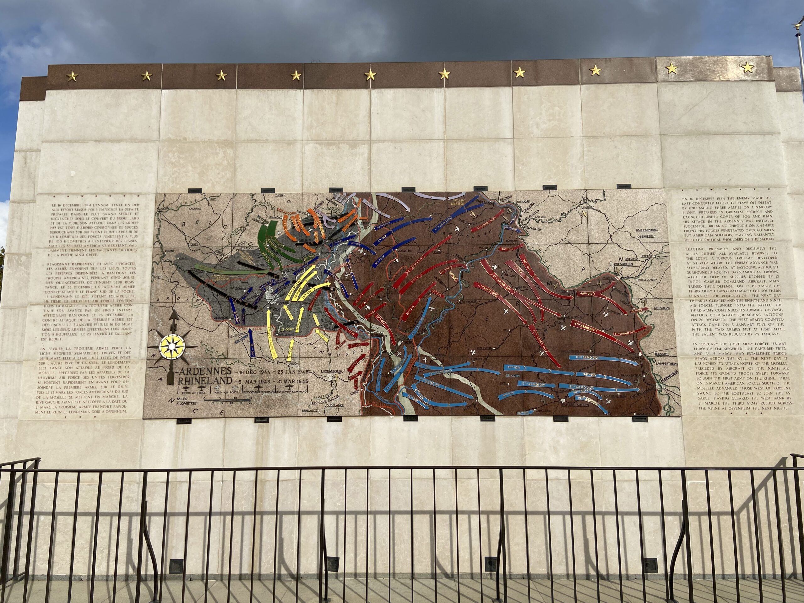 Mapping the military's movement during WWII