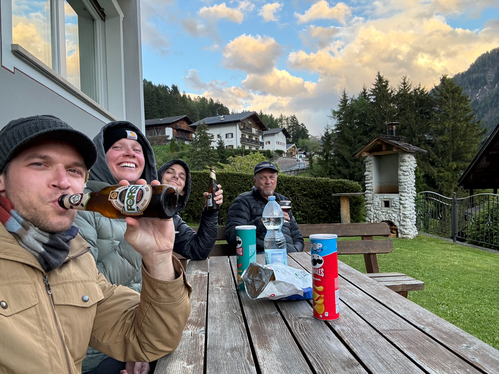 Chilling in the Dolomites