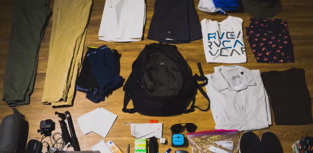Minimalist backpacking