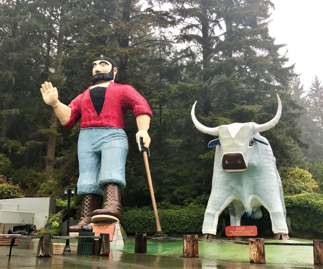 Paul Bunyan and Ox